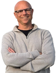 Peter in a sweater with transparent background
