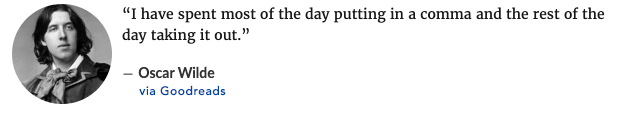 Oscar Wilde quote from Goodreads