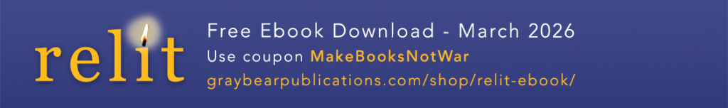 Banner saying how to get the free ebook of RELIT during March.